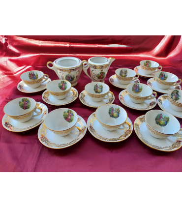 Servizio Limoges caffè x 12 persone
