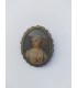 SPILLA MINIATURA ANTICA IN FILIGRANA D'ARGENTO