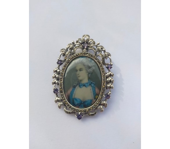 SPILLA MINIATURA IN ARGENTO 925