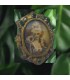 SPILLA ANTICA MINIATURA IN ARGENTO