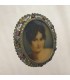 ANTICA SPILLA MINIATURA IN ARGENTO