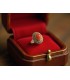 Anello in argento e corallo