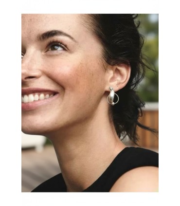 Orecchini vintage pendenti in argento