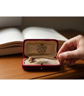 Spilla oro 18kt vintage anni '40