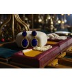 ORECCHINI PENDENTI BLU "LAURANA"