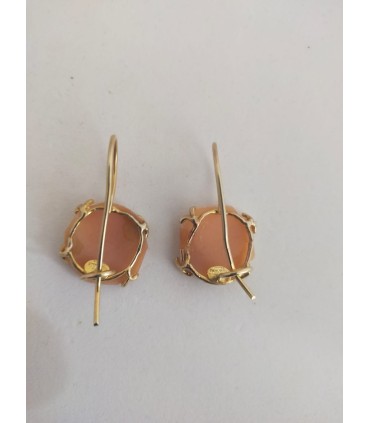 Orecchini in argento 925 con cammei sardonici
